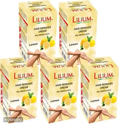 Lemon Hair Removal Cream 40G Pack Of 5 Cream ,40 G, Set Of 2