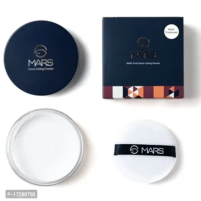 Mars Trend Setting Banana Powder Compact, 8g (P415-Matte Translucent)