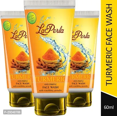 La Perla Wild Turmeric Lpf001 60 Ml Pack Of 3 Face Wash 60 Ml