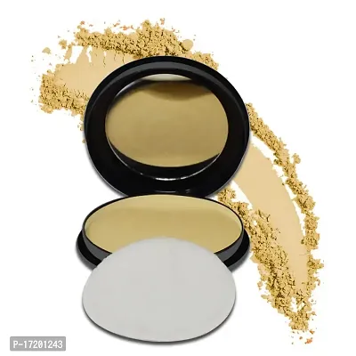 Adbeni Oil Control Compact Pressed Powder, Biege (CP02)-thumb2