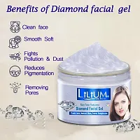 Lilium Diamond Facial Gel  Double Side Face Roller (250g)-thumb2