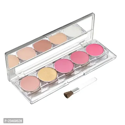 Mars 5 Trending Color Blusher Kit, Buff, Gold, Pink, Baby Pink, Hot Pink (9747-01)