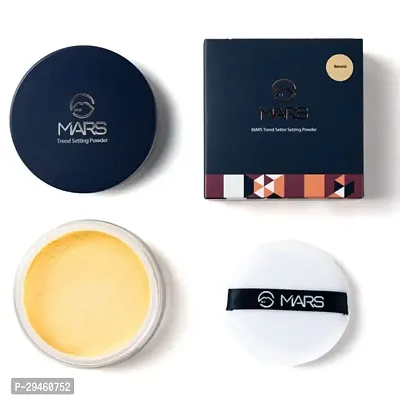 Mars Trend Setting Banana Powder Compact, 8G (P415-Bna) Compact (Banana, 8 G)