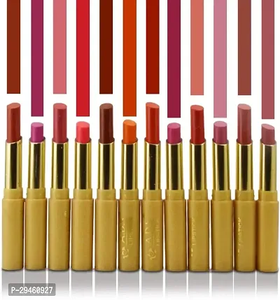 Ads Moisturizing Lipstick Of Pure Color Shades Pack Of 12 (Multicolor, 1.8 G)