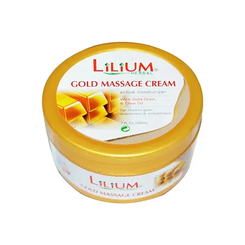 Lilium Herbal Gold Massage Cream 200Ml