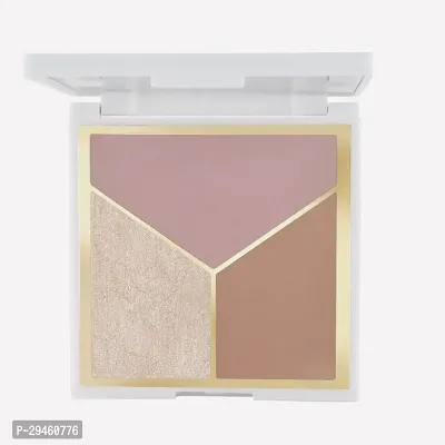 Mars 3 In 1 Highlighter, Blush, Bronzer Cake Powder Highlighter