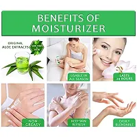 Lilium Aloe Vera Moisturizer Face  Body Lotion with Gold Cleansing Milk, 100ml Each-thumb3