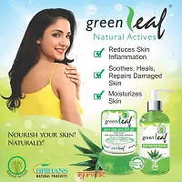Greenleaf Aloe Vera skin Gel 100% Pure Natural Gel - Ideal for Skin, Face, Acne Scars, Hair Care, Moisturizer  Dark Circles 500gms-thumb1