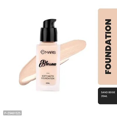 Mars Blossom Soft Matte High Definition (F15-06) Foundation (Beige, 35 Ml)