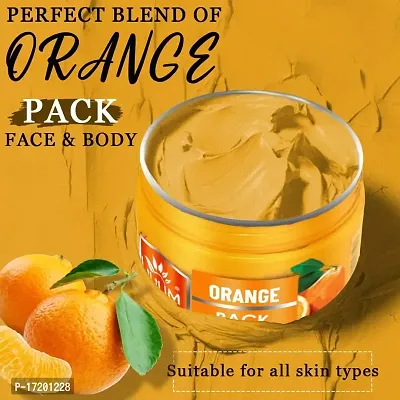 Lilium Orange Face Pack  Double Side Face Roller (250g)-thumb2