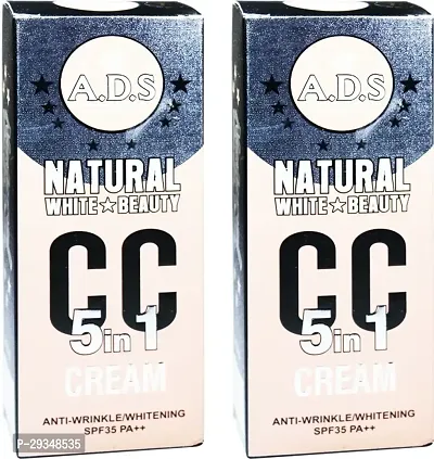 Ads Natural White Skin Beauty 5 In 1 Cc Cream Pack Of 2 60 Ml