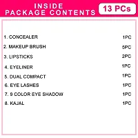 Adbeni Combo - Perfect Face Makeup With Brush Set, Pack of 13, (GC1444)-thumb4