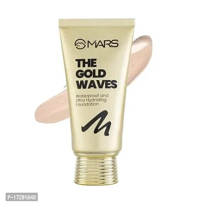 Mars The Gold Waves Waterproof and Ultra Hydrating Foundation Nude Beige-F10 (70ml)