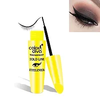 Adbeni Waterproff Length Fiber Extension Eyeliner  Mascara, 10ml Each (CDYLW)-thumb3