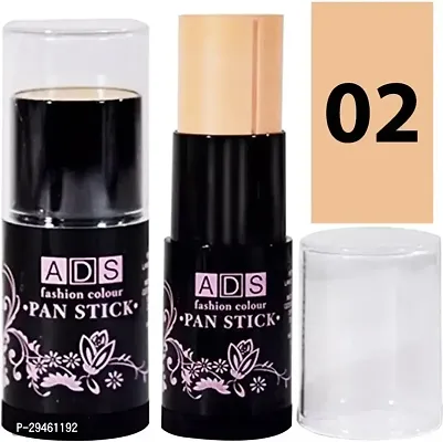 Ads Pan Stick Tender Charm Effect Pan Stick A8349B-02 With Kajal Concealer (Soft Beige, 25 G)