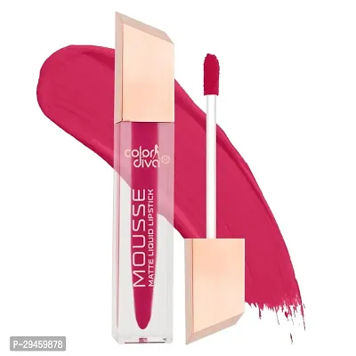 Mousse Matte Liquid Lipstick, 5.5Ml | Long Lasting, Non Transfer, Water And Smudge Proof, Light Weight, Stay Fresh All Day Long (Barbie 110)