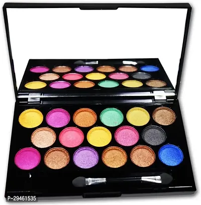 17 Color Professional Eye Shadow With Laperla Kajal- Es501 36 G (Multicolor)