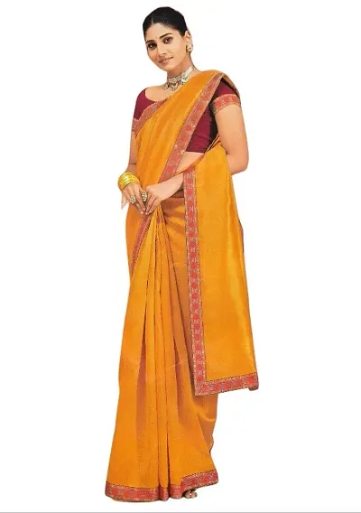 Classic Saree with Blouse piece for Women