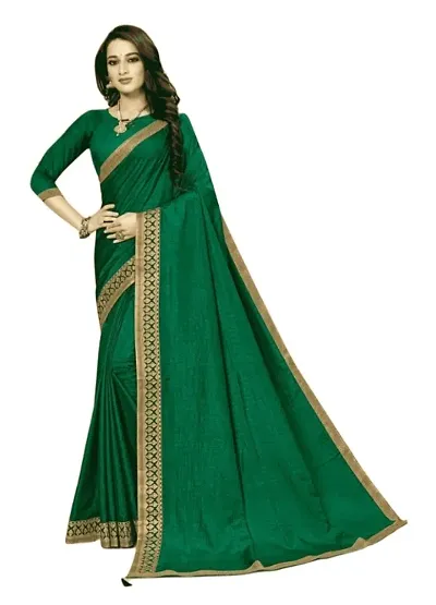 Pretty Designer Silk Sarees With Blouse Piece