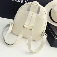 Stylish Collage Backpack For Girls (Cream)-thumb4