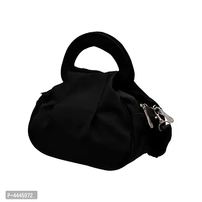Stylish Mini Sling Bag For Girls (Black)-thumb2