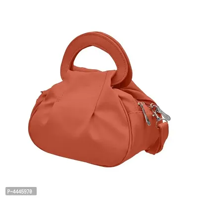 Stylish Mini Sling Bag For Girls (Orange)-thumb2