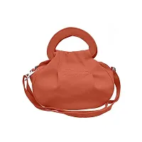 Stylish Mini Sling Bag For Girls (Orange)-thumb3