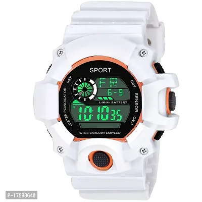 Razyloo Orange Dial New Sports Watch For Men