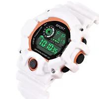 Razyloo Orange Dial New Sports Watch For Men-thumb2