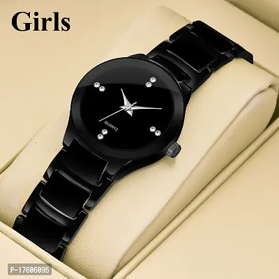 Razyloo Black Best Quality Couple Watch-thumb3