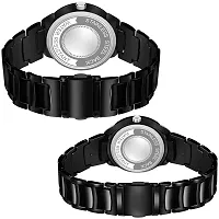 Razyloo Black Best Quality Couple Watch-thumb4