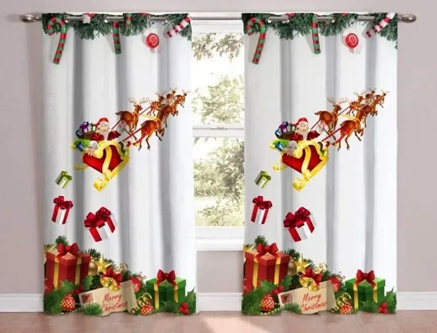 Christmas Special Printed Curtains- VOL 1