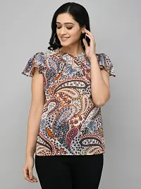 Classic Georgette Printed Tops for Women-thumb4