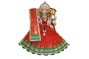 GENERIC Matarani MAA Dress Size 0 Number ||POSHAK || GOODDESS Dress || LEHENGHA PHATKA || Devi MAA Dress || SHRINGAR || Decorations || VASTRA || MATA Rani Dress || Durga Dress|-thumb1