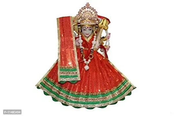 GENERIC Matarani MAA Dress Size 0 Number ||POSHAK || GOODDESS Dress || LEHENGHA PHATKA || Devi MAA Dress || SHRINGAR || Decorations || VASTRA || MATA Rani Dress || Durga Dress|-thumb2