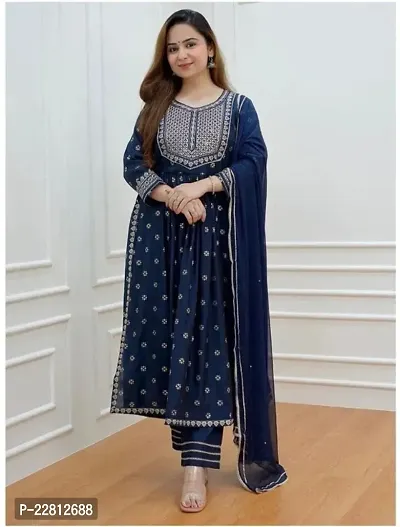 Fancy Rayon Kurta Set For Women