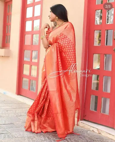 Classic Saree with Blouse piece For Women