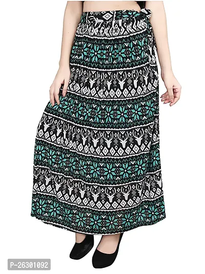 Classic Cotton Printed Skirts for Women-thumb3