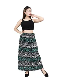 Classic Cotton Printed Skirts for Women-thumb3