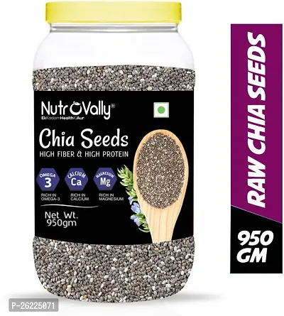 Nutrovally Raw Chia Seeds- 950gm-thumb0