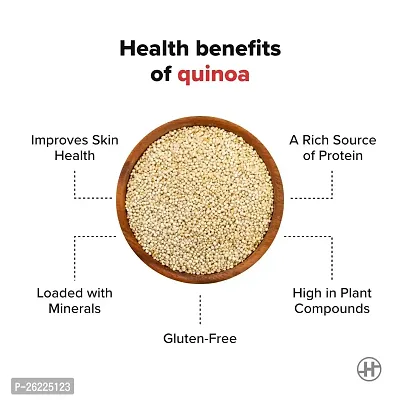 Nutrovally Raw White Quinoa Seeds - 200gm-thumb2
