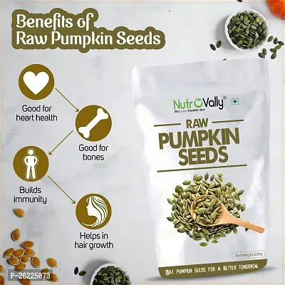 Nutrovally Raw Pumpkin Seeds- 200gm-thumb4