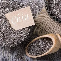 Nutrovally Raw Chia Seeds - 200gm, Pack Of 3-thumb1