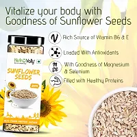 NutroVally Raw Pumpkin and Sunflower Super Seeds For Eating 200g Pack of 2-thumb2