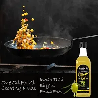 NutroVally Olive Oil for Cooking 100 ml | Zero Cholesterol  No Trans Fat | Suitable for all Types of Indian Cooking's | 100% Natural and Vegan-thumb3