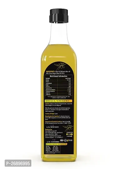 NutroVally Olive Oil for Cooking 500 ML | Zero Cholesterol  No Trans Fat | Suitable for Cooking's Baking, Roasting, Frying, Salad| 100% Natural and Vegan-thumb4