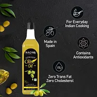 NutroVally Olive Oil for Cooking 500 ML | Zero Cholesterol  No Trans Fat | Suitable for Cooking's Baking, Roasting, Frying, Salad| 100% Natural and Vegan-thumb4