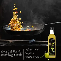 NutroVally Olive Oil for Cooking 1 Liter | Zero Cholesterol  No Trans Fat | Suitable for Cooking's Baking, Roasting, Frying, Salad| 100% Natural and Vegan 1000 Ml-thumb2