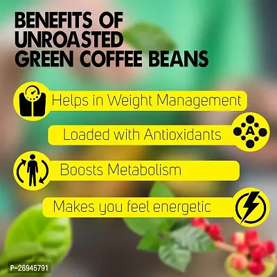 NutroVally Green Coffee Beans 200gm  For Weight Loss  Boost Energy Level  Unroasted Coffee Beans-thumb2