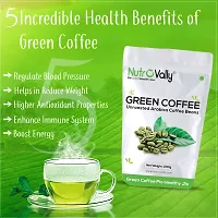 NutroVally Green Coffee Beans 200  gm For Weight Loss  Boost Energy Level Unroasted Coffee Beans-thumb2